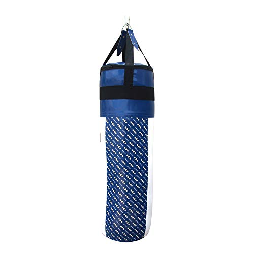 Ringside Apex 100 lb Filled Heavy Bag for Boxing, MMA & Kickboxing - color: Blue / White