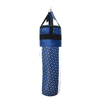 Ringside Apex 100 lb Filled Heavy Bag for Boxing, MMA & Kickboxing - color: Blue / White