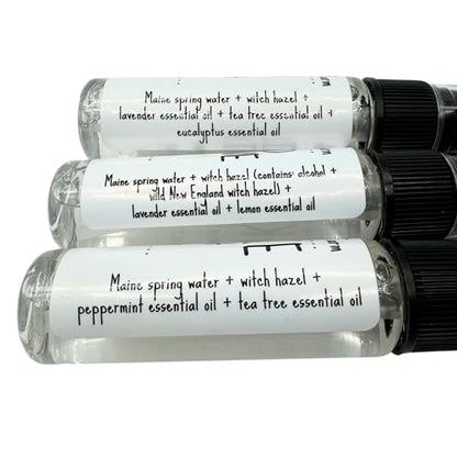 Yoga Mat Cleaner Spray Gift Set - 1 fl oz - Room and Body Mist - 3 Scents - Zen and Liquid Sunshine and Awake