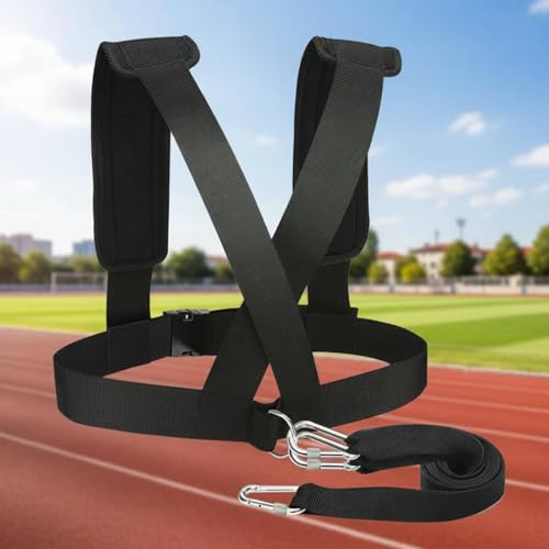 Speed Training Harness Strength Training Vest Strap Ergonomic Gear for Athletes, Track and Field, Standard Version