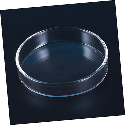 Toddmomy 1pc Transparent Glass Shrimp Feeding Dish Aquarium Feeder Bowl for Fish and Reptiles Floating Design for Shrimp and Fish Food