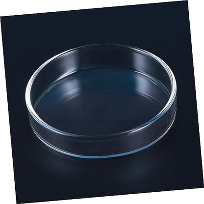Toddmomy 1pc Transparent Glass Shrimp Feeding Dish Aquarium Feeder Bowl for Fish and Reptiles Floating Design for Shrimp and Fish Food