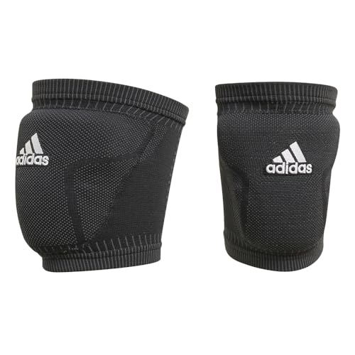 adidas Unisex-Adult Primeknit Volleyball Kneepads - color: Black/White, size: Medium