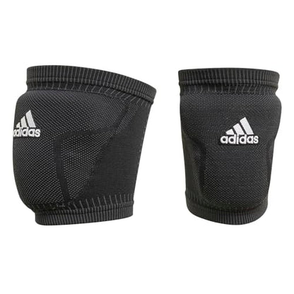 adidas Unisex-Adult Primeknit Volleyball Kneepads - color: Black/White, size: Medium