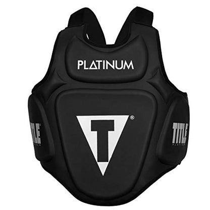 TITLE Boxing Platinum Prolific Body Protector - Black Boxing Body Pad