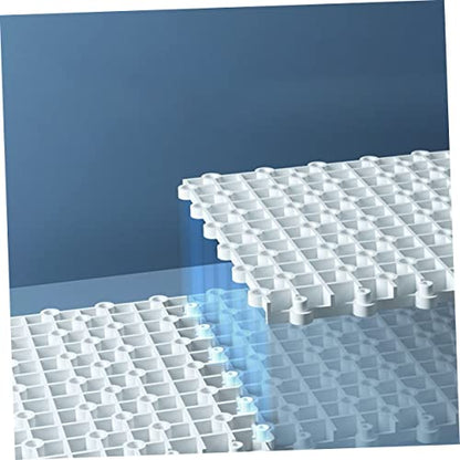 BESPORTBLE 1set Fish Tank Divider Plastic Grid Isolation Board for Aquarium Bottom Support Feet Easy Installation for Separating Fish and Projects