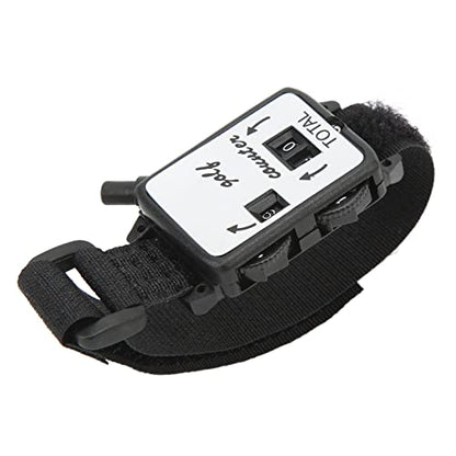 Swing Stroke Counter 4 Pack | Manual Score Keeper Watch for Players | Portable Wrist Monitor with Putting & Stroke Count | Lightweight Plastic Design