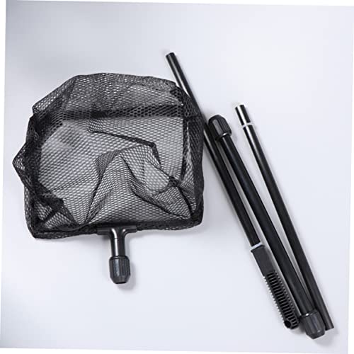 Aquarium Durable Fish Tank Tools Kit with Gravel Rake Scraper Plant Fork Sponge Brush Net for Easy Aquarium Maintenance Green