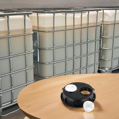 IBC Water Tank Cap 163 Mm Vented Lid For Water Tank With Dual Vent Holes For Rain Barrels And Outdoor Water Storage For Garden Tank Replacement