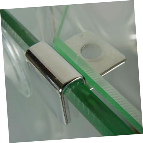 Happyyami 5sets Fish Tank Lid Rack Durable Glass Cover Holders for Aquarium Accessories 4pcs*5