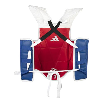 Adidas WT Taekwondo Martial Arts TKD Body Protector Chest Guard - size: Small