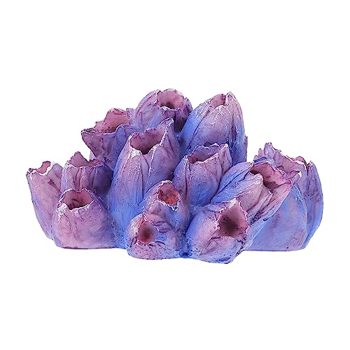Lifelike Resin Coral Ornament for Fish Tank Aquarium Decor Realistic Simulation Coral Decoration Enhancing Visual Appeal for Home Office and Garden Vibrant Ocean Theme Accent