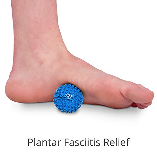 Body Back Foot Star® Massage Ball for Plantar Fasciitis Relief & Recovery | Foot Massager For Trigger Point Therapy, Massage Ball For Soothe Foot Stress, Discomfort, Aches, & Tightness, 2 Pack Blue - style: Two-Pack