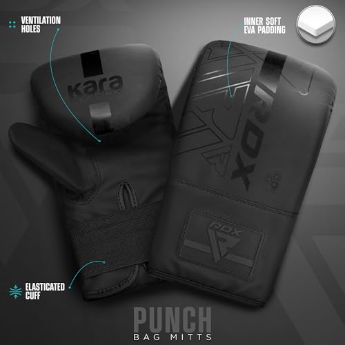 RDX 4FT Double Angle Punch Bag with Gloves & 6-Panel Hanging Chain – Uppercut & Body Shot Heavy Boxing Bag for Muay Thai, MMA, Kickboxing & Power Training – Unique Angled Design for Realistic Striking