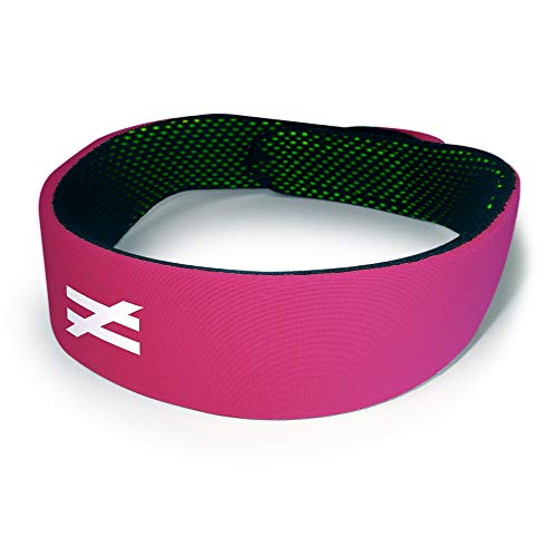 Unequal Halo 1 – 6mm Protective Headgear with Military-Grade Patented Composite, Coated Aramid Fabric - color: Dark Pink, size: Small