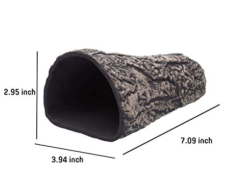 Pleco Cave Cone Breeding Ceramic Decorations Fish Tank Aquarium (Gray) - color: Gray