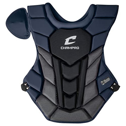 Champro Optimus Pro Plus Chest Protector - color: Navy, size: Adult (16.5")