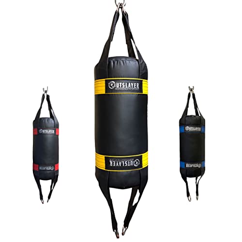 20 Pound Double End Heavy Bag - color: Black/Yellow