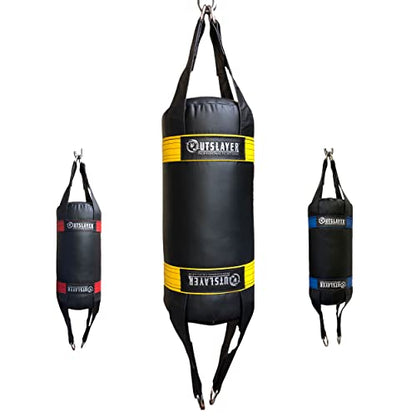 20 Pound Double End Heavy Bag - color: Black/Yellow