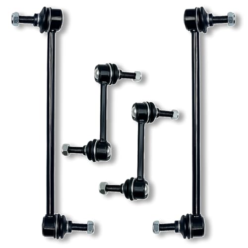 K750393 K750394 K750616 K750617 4Pcs Front Rear Stabilizer Sway Bar End Links Compatible with Ford 2011 2012 2013 2014 2015 2016 2017 2018 Explorer, 2013-2018 Police Interceptor Utility - size: K750393&K750616-4PC