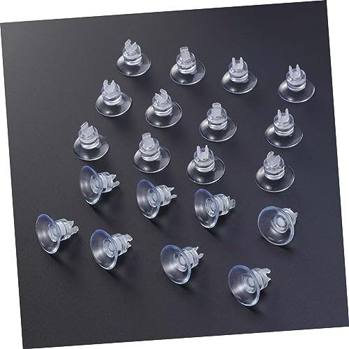 YARNOW 18pcs Aquarium Cup Clips for Airline Tubing Fish Tank Hose Holder Sturdy Material Easy to Install for Oxygen Tubes