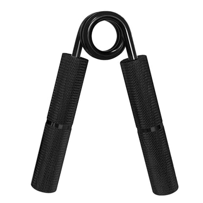 Silver 50LB-400LB Metal Hand Grip Strength Trainer Set - color: Black, size: 4Pack(50LB-200LB)