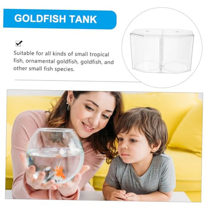 Happyyami Fish Breeding Container Transparent Divider Tank Removable Partition for Guppy Shrimp and Clownfish Breeder Box for Aquariums