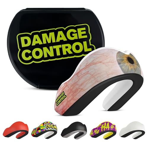 DAMAGE CONTROL Extreme Impact Sports Mouth Guard w/Case – ICU - color: Icu, size: Adult