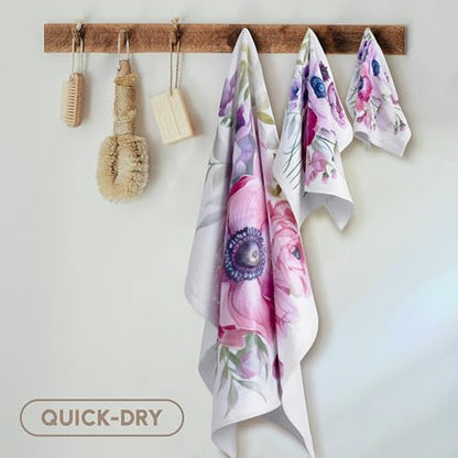 3dRose Horseshoe Bay Beach Bermuda Caribbean 22x30 Bath Hand Pool Towel - size: 22x30 Bath Hand Pool Towel