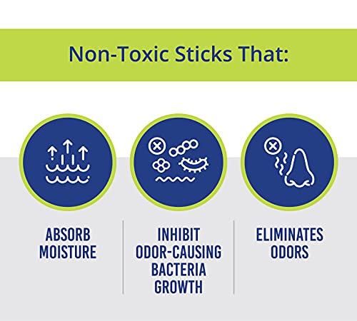 GloveStix StankStix Odor Eliminator for Shoes, Boots, Bags & Gear | Shoe Odor Eliminator, Formerly Called ShoeStix, Non-Toxic Odor Remover and Deodorizer
