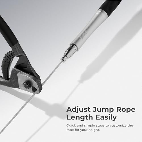 Sunny Health & Fitness Exercise Jump Rope for Home Gym Workouts