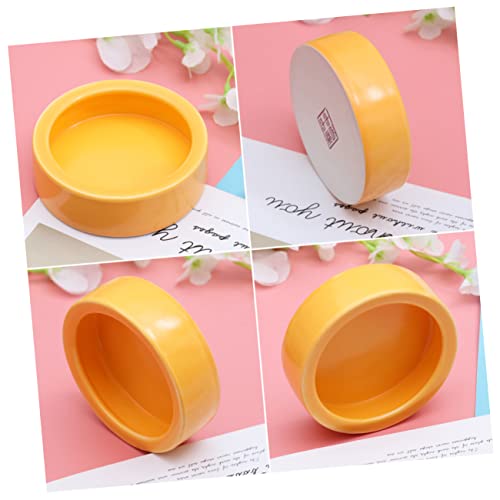 SUPVOX Floating Feeder Bowl Ceramic Food Dish for Reptiles Fish Small Pets -Escape