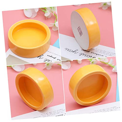 SUPVOX Floating Feeder Bowl Ceramic Food Dish for Reptiles Fish Small Pets -Escape