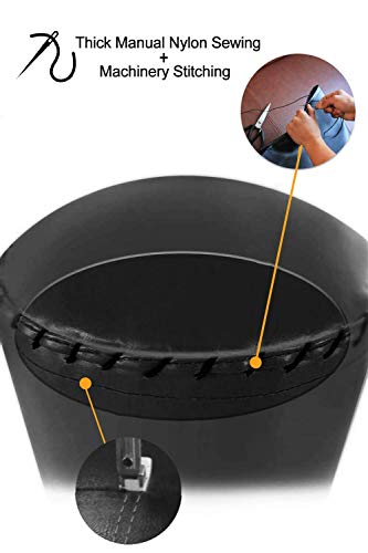 Dripex Freestanding Punching Bag - Heavy Boxing Bag with Suction Cup Steel Base, 47″/4FT Self Standing Kickboxing Bags Kick Punch Bag, Great for Home Gym Exercise Boxing Traing