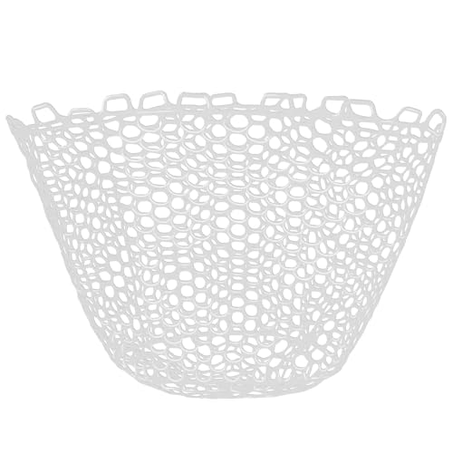 Alwonder Fishing Nets Silicone Replacement Netting, Clear Black Fly Ice Fishing Net Landing Kayak Nets Without Handle for Freshwater Saltwater Foldable Soft Flexible Trout Net Silicone Mesh - color: Clear, size: 4040