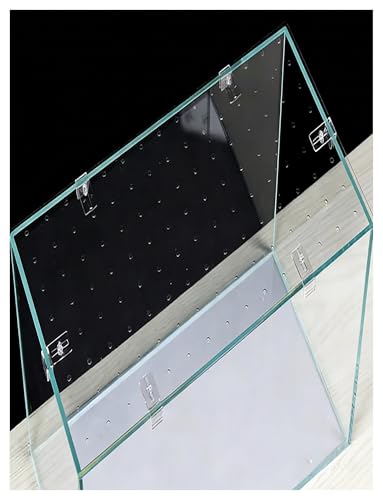 Transparent Fish Tank Lid – Escape-Proof PC Cover for Aquariums & Tanks (60x20cm/23.6x7.9in) – Anti-Jump Screen for Fish Bowls – Durable, Lightweight & Easy to Install