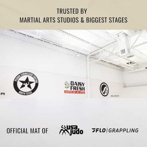 Dollamur 5'x10'x1.25" Jiu-Jitsu Mat, Tatami - color: Charcoal Gray