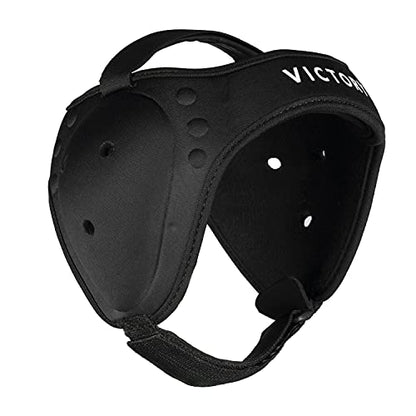 Wrestling BJJ Grappling Headgear - Adjustable Ear Guard - Ultra Soft Ear & Head Guard - Adult & Youth - color: Black, size: Adult
