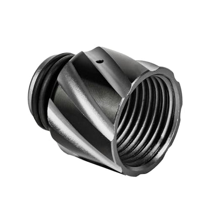 HK Army Elite Thread Protector Fill Nipple Cover for Air Tanks - color: Pewter, style: Orbit