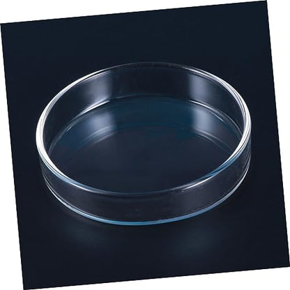 YARNOW 1pc Transparent Glass Shrimp Feed Dish Small Round Aquarium Bowl for Fish and Reptile Feeding Durable Enhance Aquatic Landscape