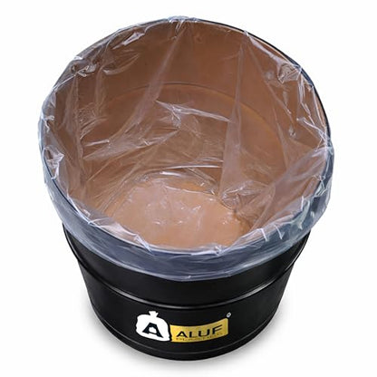 Ultrasac 55 Gallon Clear Plastic Drum Liners 4 MIL - 38" x 63" - For Contractor, Industrial, Construction, & Municipal (Pack of 50)