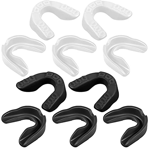 Frienda Adult Mouth Guards for Sports with Case - color: White, Black
