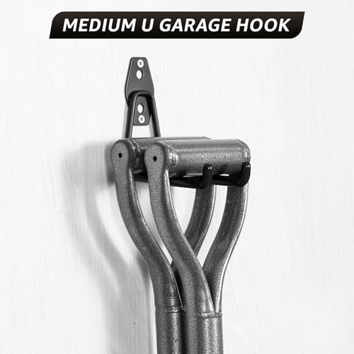 Heavy Duty Garage Hooks for Storage & Hanging Items, 40-Pack - color: 40-Pack Set Black