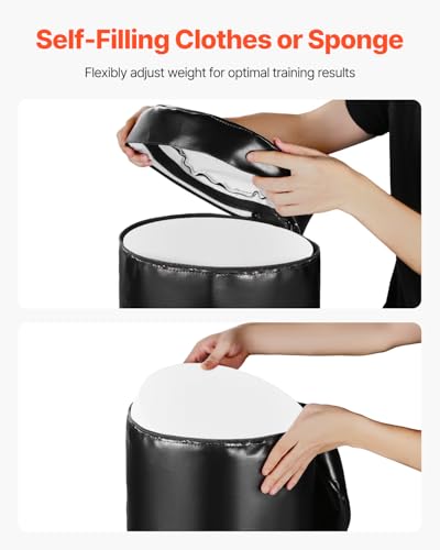 VEVOR Football Tackling Dummy, 48 in Blocking Pad Equipment for Practice, Heavy Duty Tackle Dummies with Handles, Great for Contact Drills, Kickboxing, Martial Arts, Sports Training, 1PCS (UNFILLED)