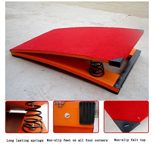 Junior Springboard Gymnastics Vaulting Training Equipment for Kids - 2 Springs Indoor Outdoor Home Floor Sport, Beginner Springboards