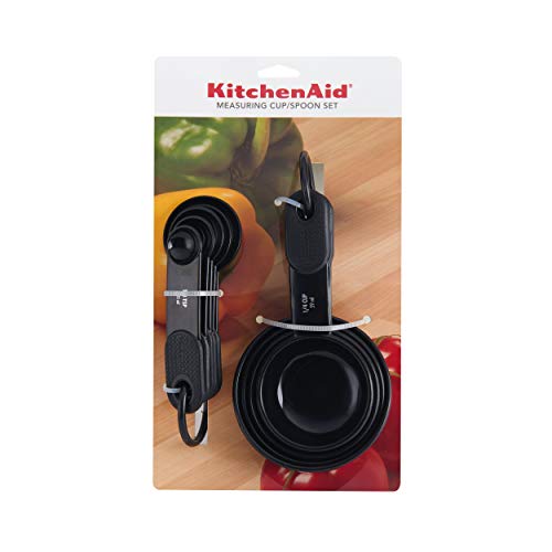 KitchenAid KE057OHWHA Classic Measuring Spoons - color: Black