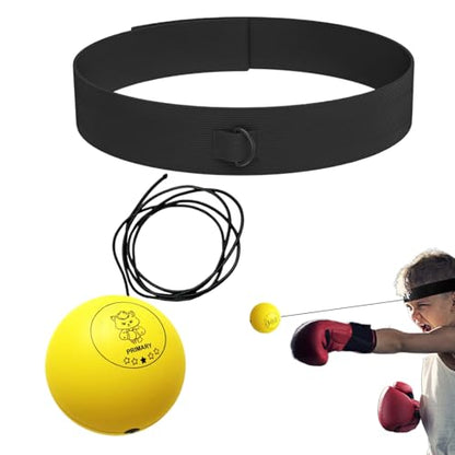 Boxing Reflex Ball Set Headband Reflex Training Tool, Funny Workout, Adults
