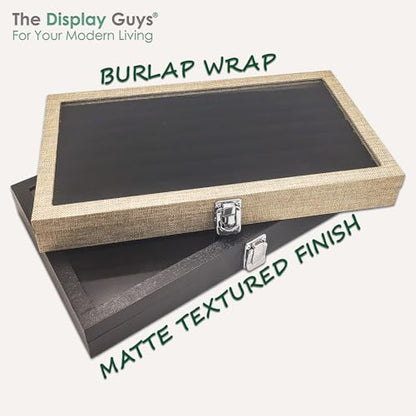 2-Pack 72-Ring Vertical Holders Velvet Foam Padding Jewelry Inserts - Tray/Case Liners - Retail Display, Storage (Black) by The Display Guys - color: Black, size: Ring Slots - 72 Vertical
