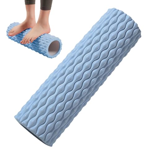 Sports Foam Roller - High-Density Muscle Massager, Deep Tissue Trigger tharapy | Ideal for Physical tharapy, Yoga Pilates and Exercise Recovery, Relieve Muscle Soreness and Improve Flexibility