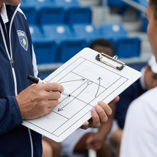 Tennis Coaching Supplies Dry Erase Competition Board Whiteboard Clipboard for Strategy